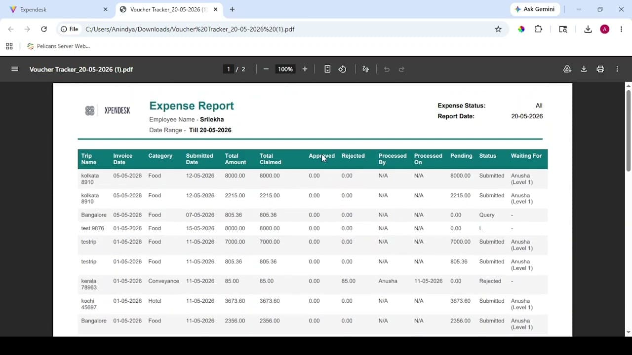 Your financial workflow, rendered in motion.